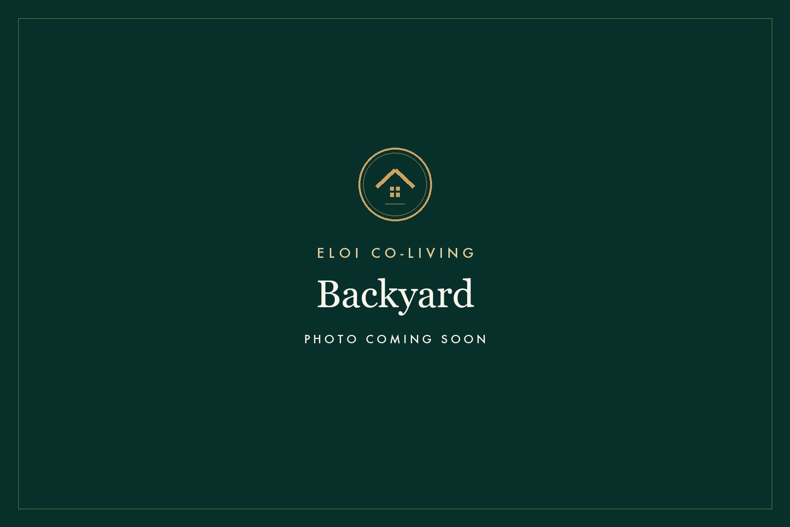 The backyard and porch